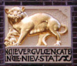 Vergulde gevelsteen